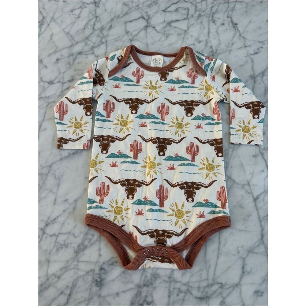 Tesa Babe Western Country Onesie Sz 6-12 Mo NWOT